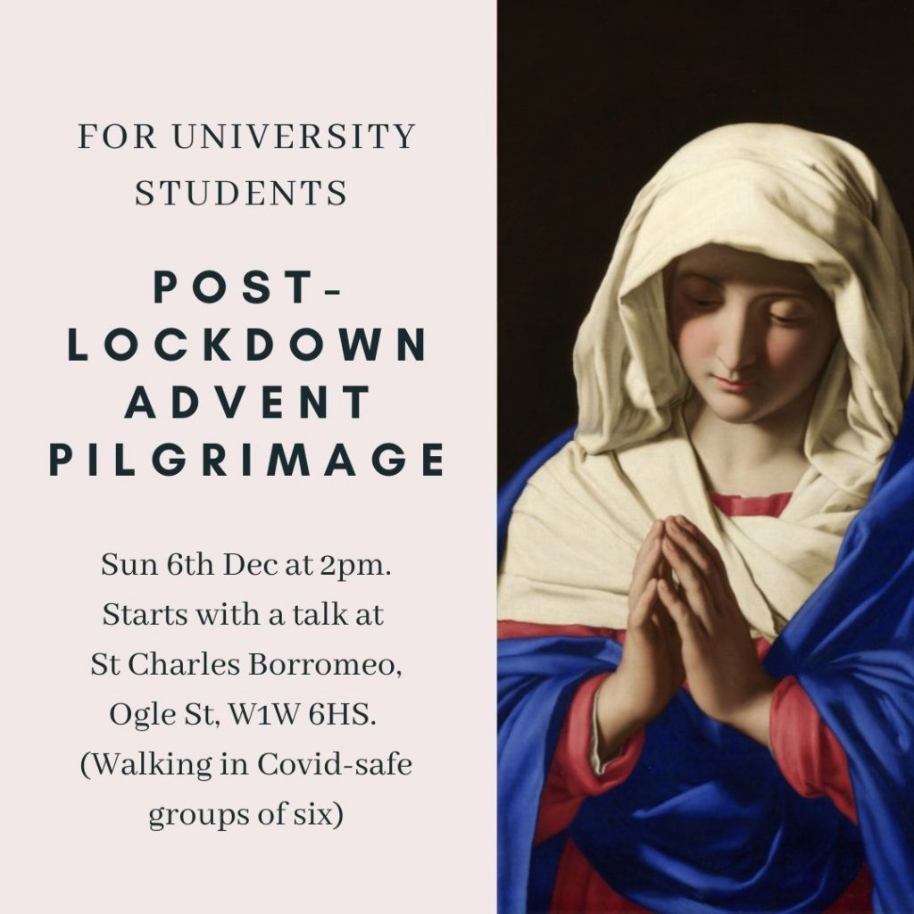 ADVENT PILGRIMAGE FOR STUDENTS