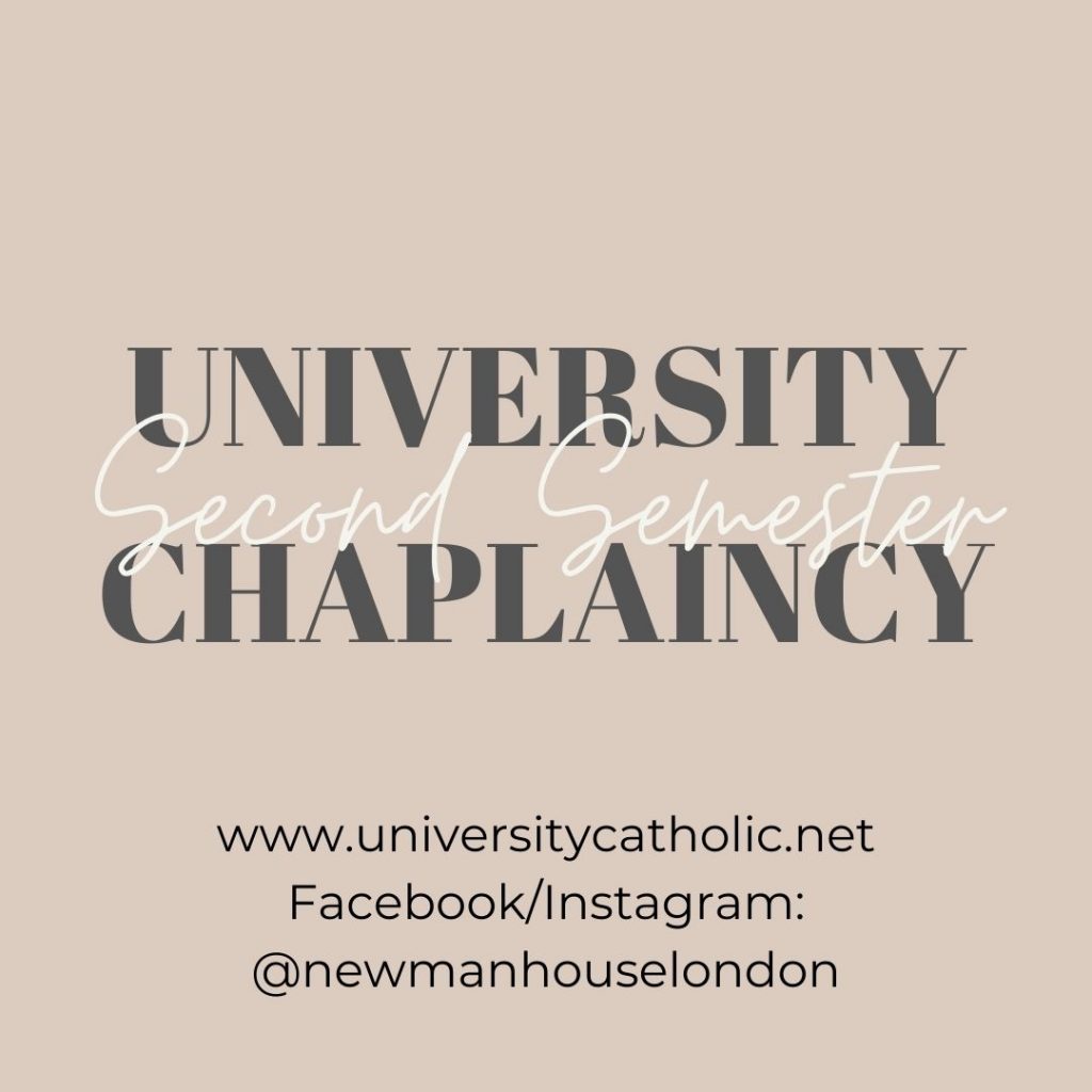 UNIVERSITY CHAPLAINCY SECOND SEMESTER (JAN TO MARCH 2021)