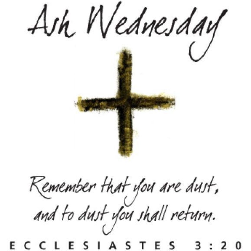 ASH WEDNESDAY, 17th February